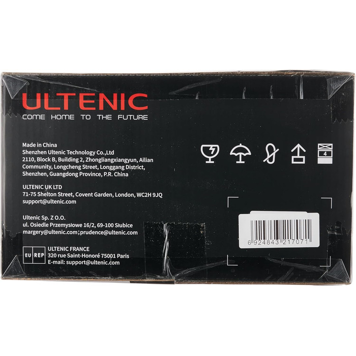 Акумуляторний пилосос Ultenic U12 Vesla, 40KPa, бездротовий, 45 хв роботи, зелене око, дизайн проти волосся, 1 л