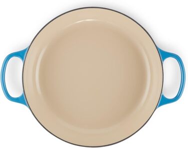 Каструля Le Creuset Signature з чавуну, 30 см, 3.5 л, Azure (Карибський)