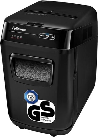 Fellowes Autofeed Aktenvernichter AutoMax 90M: Шредер для документів, автоматичний, офісний, Fellowes
