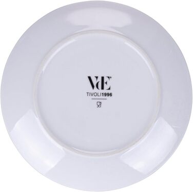 Порцелянова тарілка сервіз 18 предметів, 6-місний, Sole Mio
