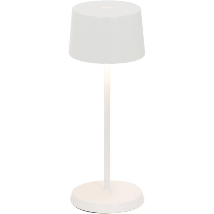 Zafferano Olivia Micro - Бездротова LED-лампа, 2200-3000K, регулювання яскравості, для дому та вулиці, 20 см, білий колір