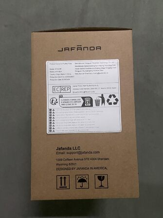 Повітряочисник Jafända HEPA для алергіків з аромадифузором та фільтром з активованого вугілля, видаляє 99,97% цвілі, пилу, пилку. Повітряочисник CADR 268 м³/h