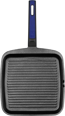 Grill BRA Advanced з рифленням, 28 см, алюмінієвий литвий з антипригарним покриттям, PFOA-free, для індукційних плит, сучасний дизайн