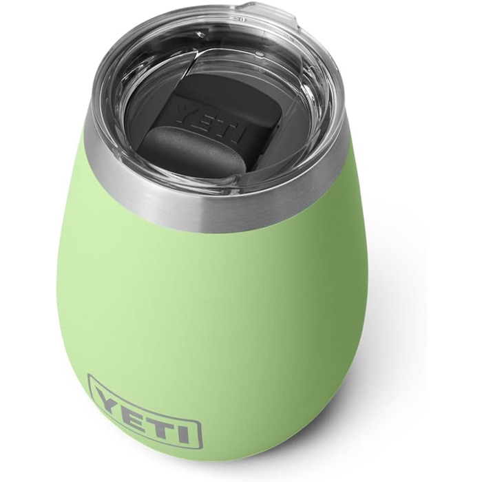 Термокружка YETI Rambler з нержавіючої сталі, вакуумна ізоляція, кришка MagSlider, 296 мл, Key Lime