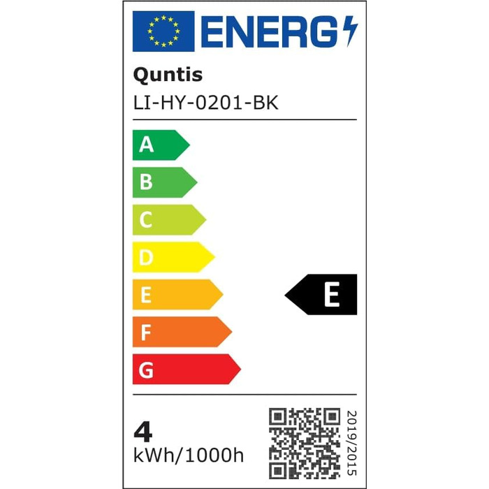 Настільна лампа Quntis 51 см LED RGB, 15 кольорів, регульована, для ігор і читання, 40 см