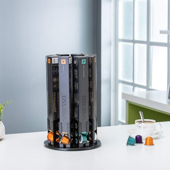 Організатор для капсул Nespresso Original Line: карусель на 80 капсул (8 коробок)