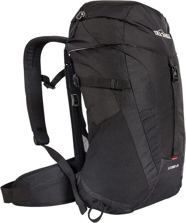 Туристичний рюкзак Tatonka Storm 25л RECCO з вентиляцією спини і дощовиком - Легкий, зручний рюкзак для походів з відбивачем RECCO - 25 літрів Чорний