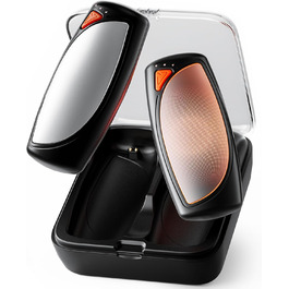 Електричні грілки для рук COTOP, 2 шт. з зарядним кейсом 14000 mAh, USB-C, 3 режими нагріву до 55°C, для кемпінгу, чорно-білі