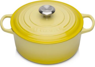 Le Creuset Signature Чавунна сковорода з кришкою, 24 см, 4.2 л, Citrus