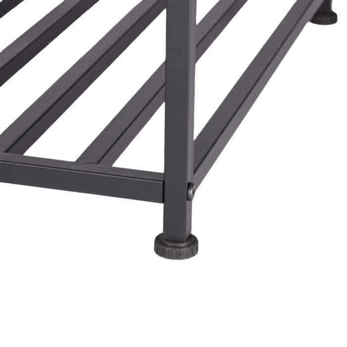 Приліжкова тумбочка Relaxdays Industrial з поличкою та ящиком