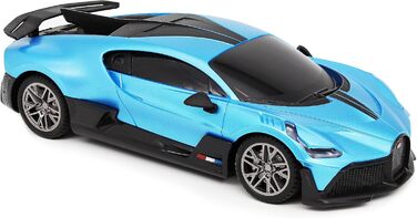 Модель автомобіля Bugatti Divo синього кольору 1:24 CMJ, радіокерування 2.4 GHz, офіційна ліцензія