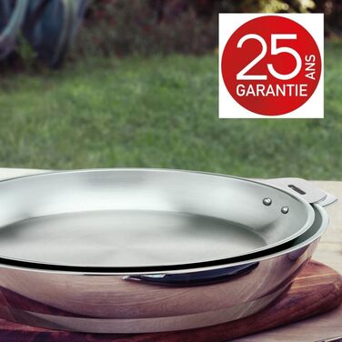 Набір каструль Lagostina Salvaspazio 4 шт. з нержавіючої сталі 18/10, знімний чорний ручка, Ø 16, 18, 20 см, для всіх типів плит, з трьохшаровим дном