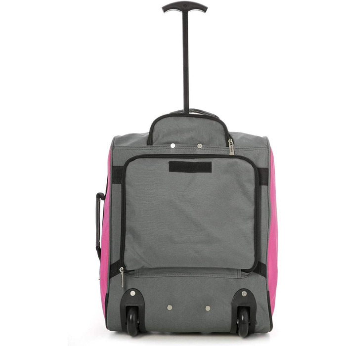 Дитячий багаж Aerolite MiniMax 45x36x20 Easyjet Максимальний розмір 30 л ручна поклажа Новинка 2024 року Візки під сидінням Рюкзак Ручна поклажа з 2 роками гарантії (рожевий)