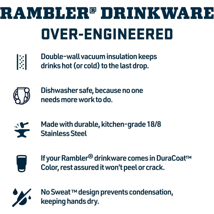 YETI Rambler – термокружка з кришкою MagSlider, 296 мл, колір Папайя