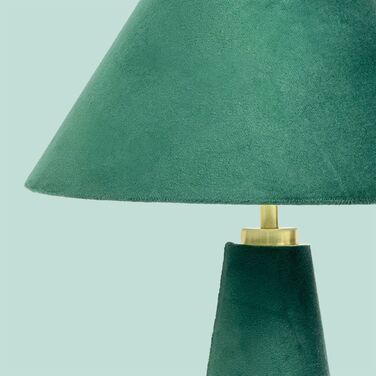 Лампа настільна Relaxdays з абажуром з оксамиту