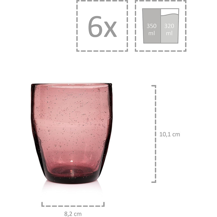 Скляна графиня SÄNGER London 1.15 л сірого кольору з ручкою, для води та крижаного чаю, миється в посудомийній машині