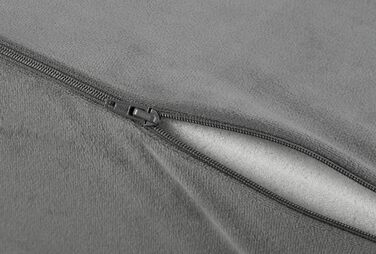 Подушка для підйому ніг XDREAM | Ергономічна | Підтримує та знімає навантаження | Знімна та пральна наволочка | Сертифікат Öko-Tex | Сірий антрацит