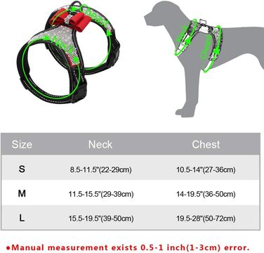 Бейруйський гірський кришталь для собак - без натягу, світловідбиваючий, нейлоновий, з блискучим краваткою-метеликом, для собак малого і середнього розміру, для вечірки, весілля, чорний, червоний, рожевий, з, М, Л Мгруди 14-19. 5', шия 11.5-15.5 червоний