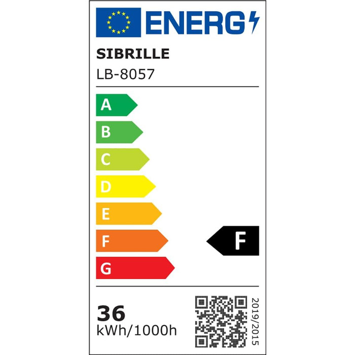 Торшер SIBRILLE LED 36 Вт, з регулюванням яскравості 2700K-6500K, 2500LM, з пультом дистанційного керування, чорний (ножний перемикач)