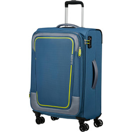 Валіза American Tourister Pulsonic Spinner L, 81 см, 113/122 л, Coronet Blue