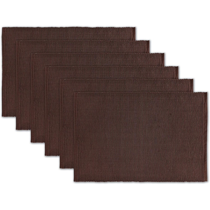 Тканинні серветки на стіл AVKA Studio, 6 шт., 33 x 48 см, бавовна, коричневі, для дому, на осінь