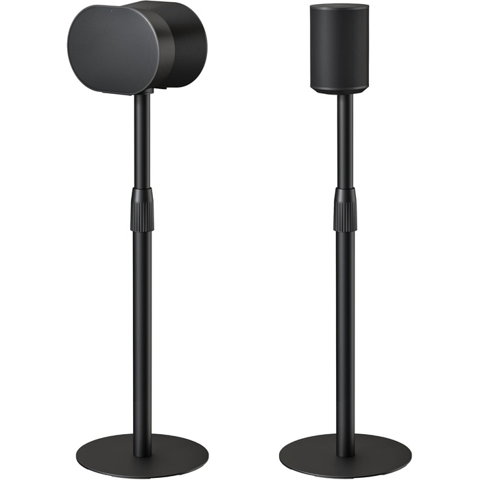Підставка для колонок PEGZONE, сумісна з SONOS Era 300/100, регульована висота, з кабельною організацією, чорна, 2 шт.