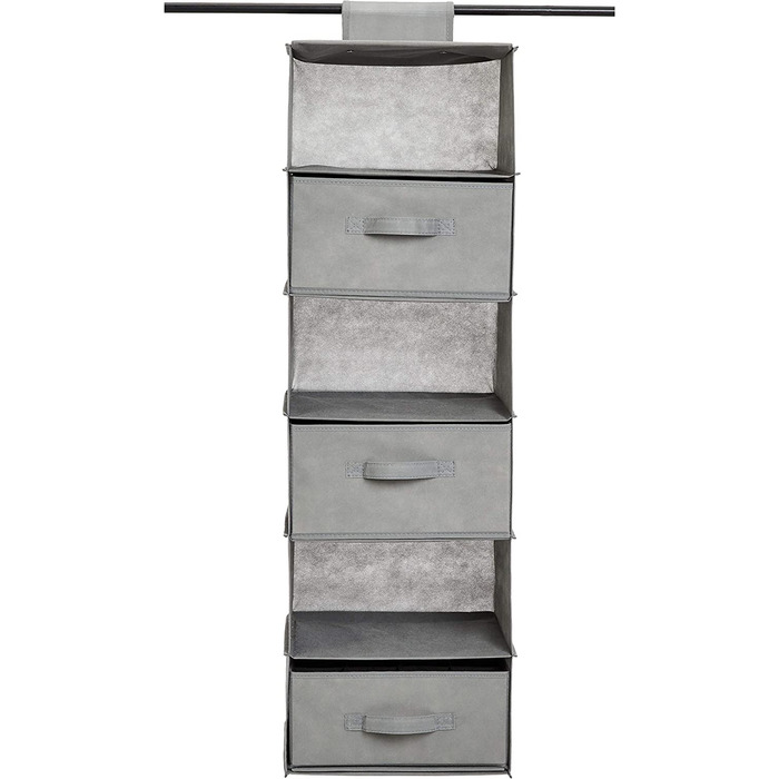 Підвісна полиця-органайзер для шафи з 3 висувними ящиками, 6 відділеннями