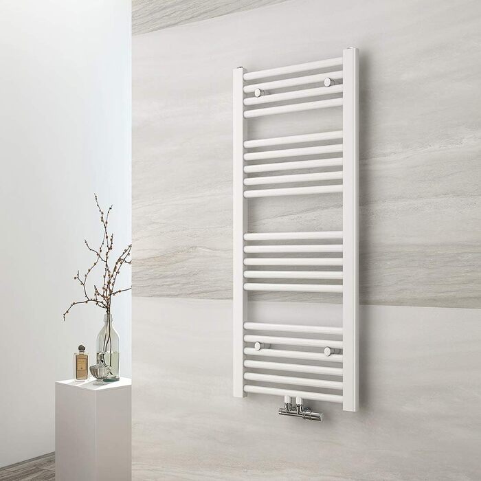 Рушникосушарка EMKE Badheizkörper 1000x400 мм, біла, 356W