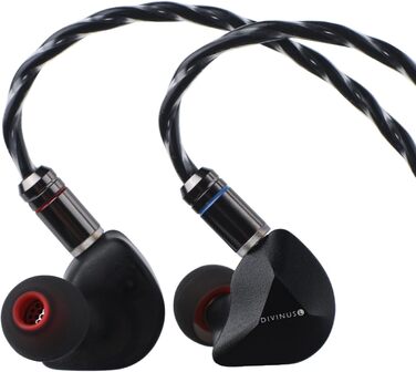 Навушники LINSOUL TANGZU FUDU Verse 1 HiFi IEM, ергономічний, знімний 3-контактний кабель, роз'єм 4,4 мм