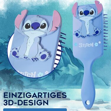 Гребінець для волосся Disney Stitch, без витягування, ідея подарунка для дітей, дівчаток, підлітків, дорослих