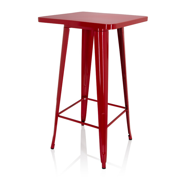 Стіл Барний / Металевий VANTAGGIO HIGH T червоний для офісу