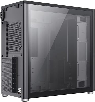 Ігровий корпус GameMax Spark Pro Cube ATX з двома загартованими скляними панелями, USB 3.0, Type-C, чорний