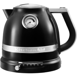 Електричний чайник KitchenAid 1.5L з регулюванням температури, фільтром від накипу та індикатором (Onyx Black)