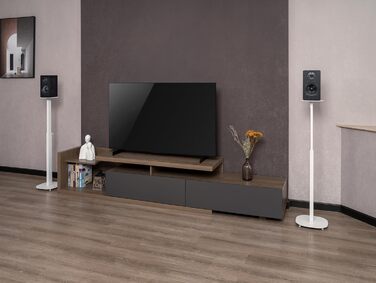 Підставка для динаміків My Wall HS 23 L, висувна, підлого типу, регульована по висоті, 2 шт. (білий)