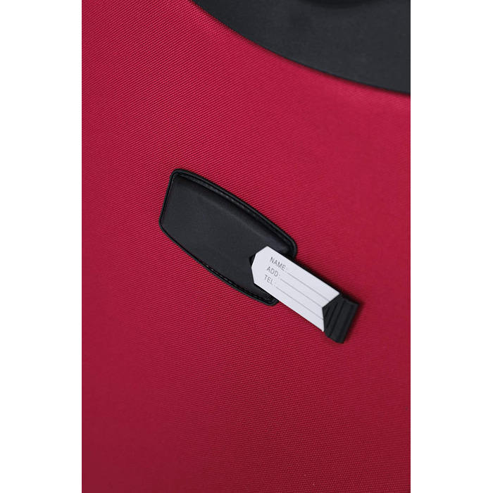 Набір валіз Beibye з тканини, з передніми кишенями, верхнім отвором та еластичною вставкою (Вишневий)