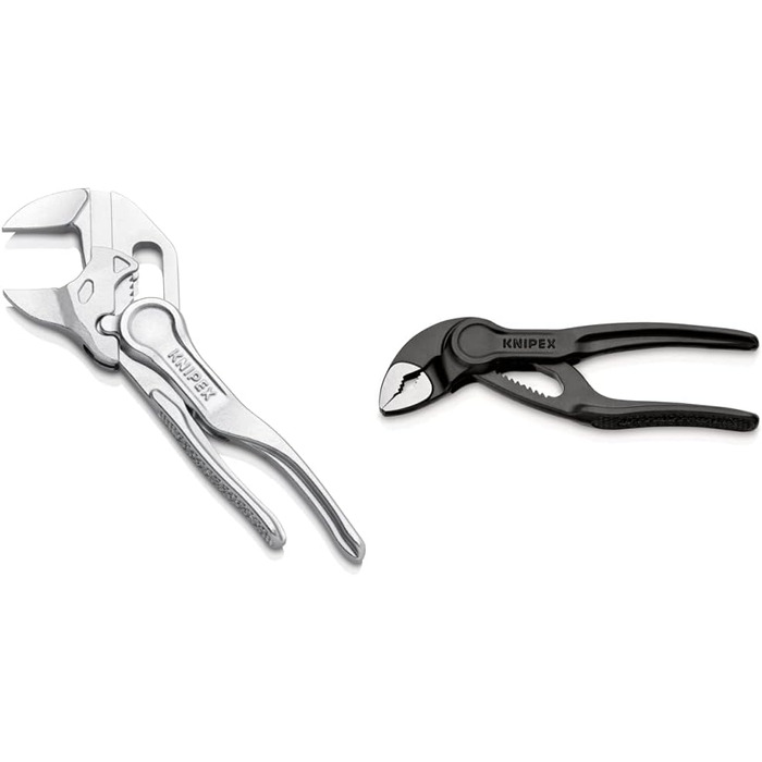 Плоскогубці KNIPEX Pliers Wrench XS з поясною сумкою