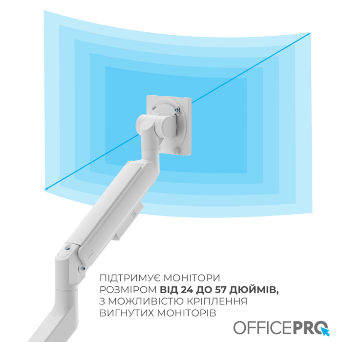 Настільне кріплення для монітора OfficePro MA851W