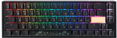 Механічна клавіатура Ducky One 3 SF Cherry MX Red RGB Black UA