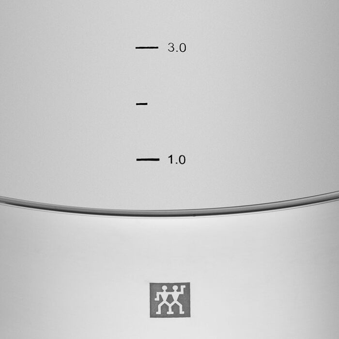 Набір каструль ZWILLING Quadro 5-ти з нержавіючої сталі, без покриття, 4 скляні кришки, підходить для індукційних плит