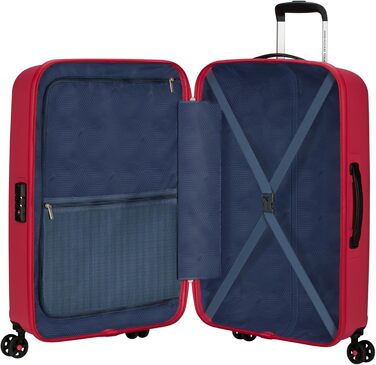 Валіза American Tourister Ellipso Spinner L, 79см, 104л, жовтий (банановий крем), троянда (рожевий спалах), M (68см, 64л)