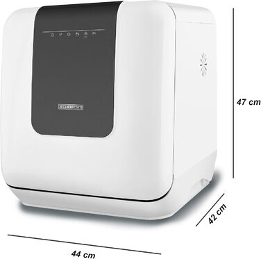 Портативна міні-мийка посуду HEINRICH'S: компактна, 6л, для дому, офісу, кемпінгу, 6 програм