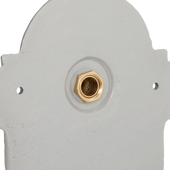 Розкішний настінний фонтанчик Relaxdays з золотим та сірим декором