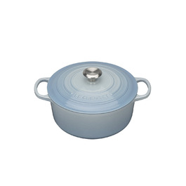 Каструля/жаровня з кришкою 26 см, блакитний океан Signature Le Creuset