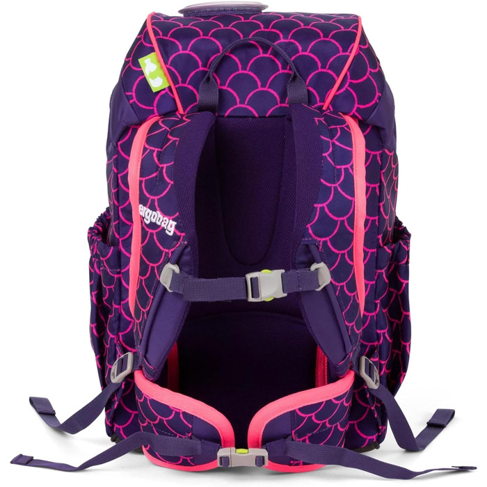 Ергономічний дитячий рюкзак, DIN A4, 10 літрів один розмір підходить для всіх Pearl Diving Bear - Фіолетовий