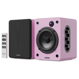 Активні Hi-Fi колонки Majority D50X 2.0, 60 Вт, Bluetooth 5.3, HDMI ARC, AUX, вуглецевий диффузор, для ПК та студії (Рожеві)