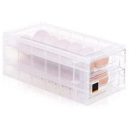 Пластикові контейнери для яєць MKSI, контейнери для яєць, Ящик для зберігання яєць, підставки для яєць, ящики для яєць в холодильнику