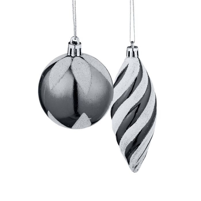 Набір новорічних кулічок Relaxdays (72 шт.)