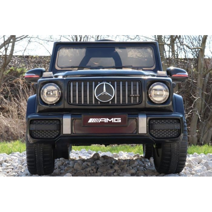 Дитячий електромобіль Mercedes G-Class 12V RIRICAR, чорний, з пультом керування