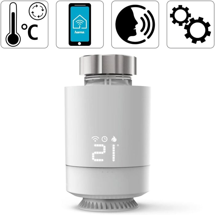 Hama Smartes Heizkörperthermostat з Wi-Fi - розширювана система керування опаленням (одиночний пристрій, знятий з виробництва)