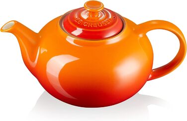 Чайник Le Creuset Klassische з кераміки, 1,3 л, для 3-4 чашок, кольору 'Ofenrot'